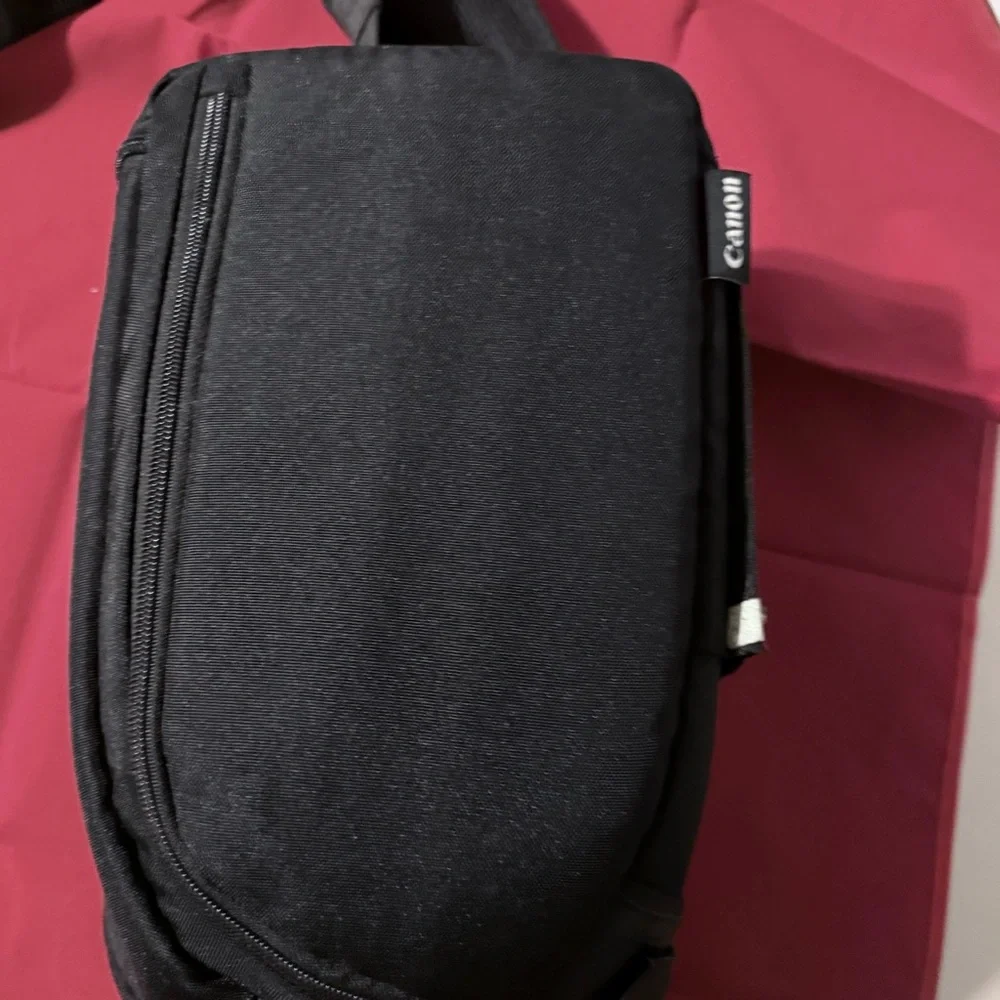 Canon Black‎ Messenger Bag Durable Utility Design